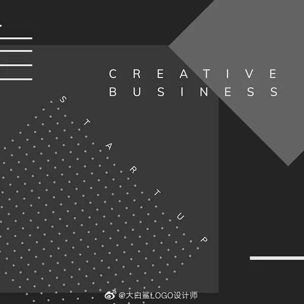 黑 与点,线,面版式结合