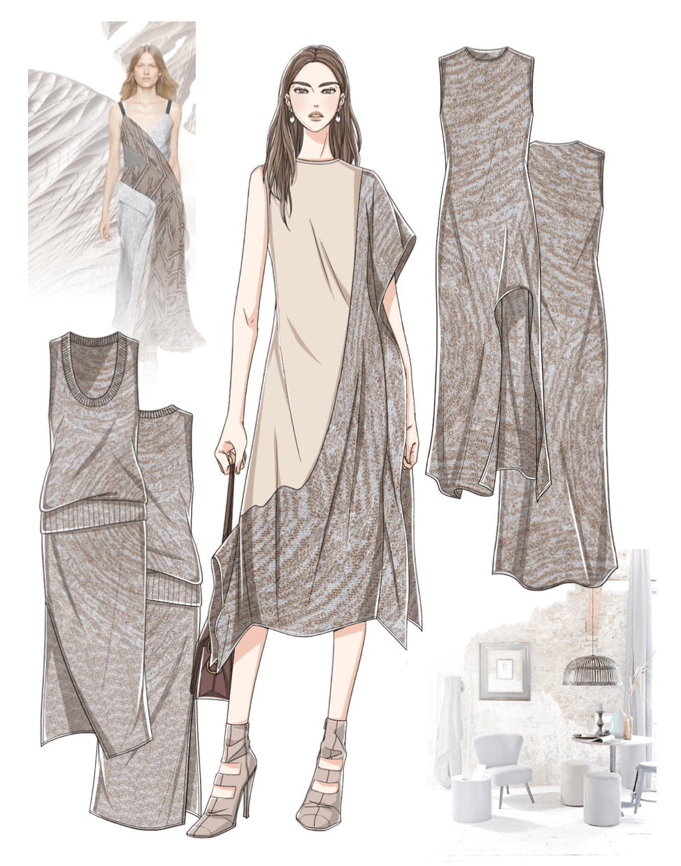 效果图 | 针织效果图赏析