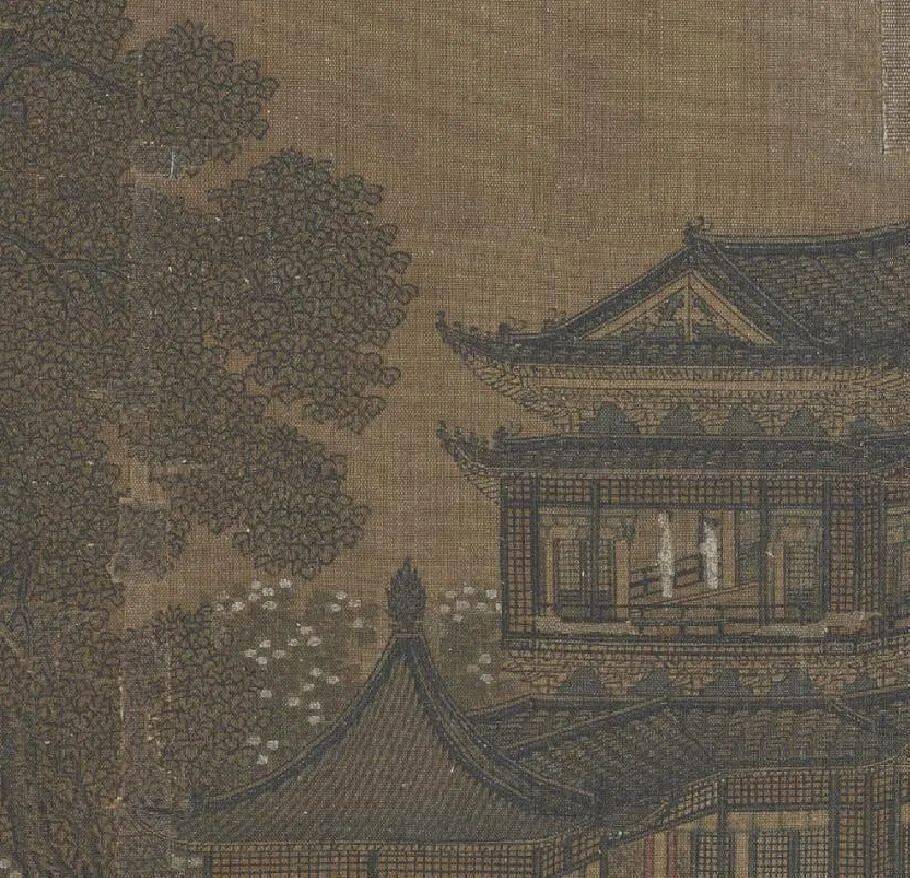 赏画|宋《层楼春眺图》