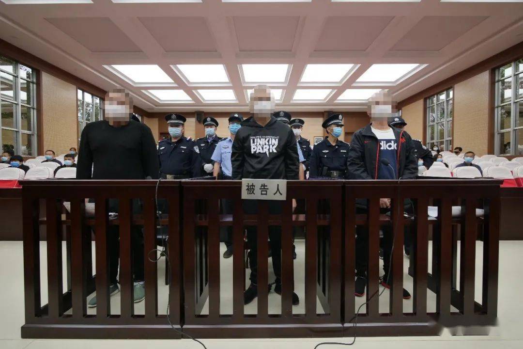 该案庭审照片沾益法院根据查明的事实,性质,情节和对社会的危害程度