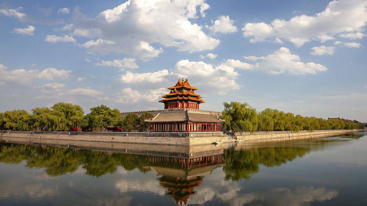 蓝天白云下的北京什么样?美翻了