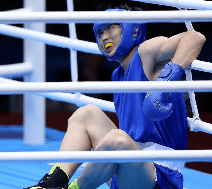 但在第二年的奥运会中,王玄玄在16进8的比赛中