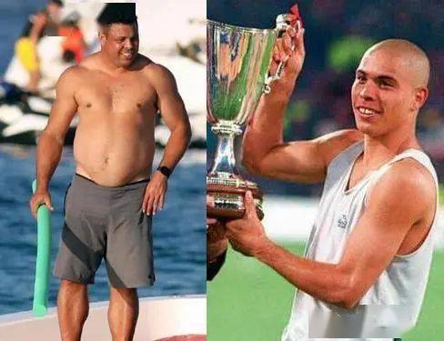 溅起巨大水花,90后女友身材仅他一半,鲜明反差_罗纳尔多