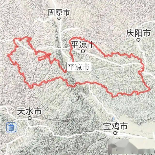 甘肃平凉市建成区面积排名,崆峒区最大,崇信县最小,你觉得呢?