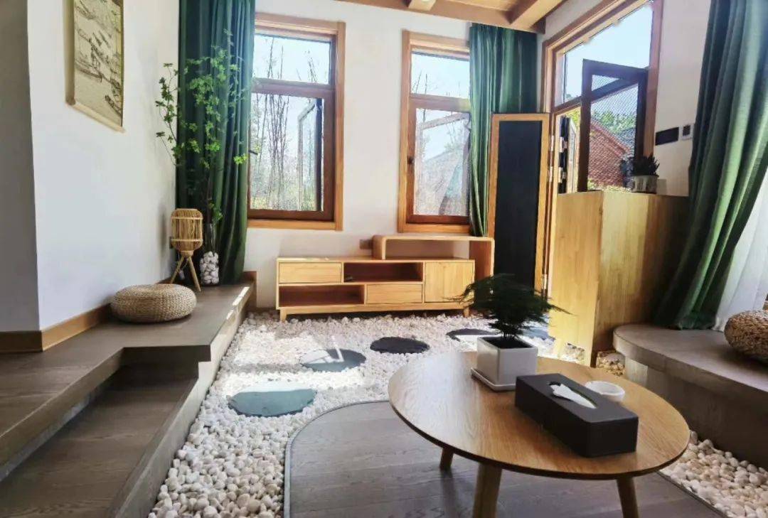 一处小院,一树繁花,简单的日子,如诗,如画