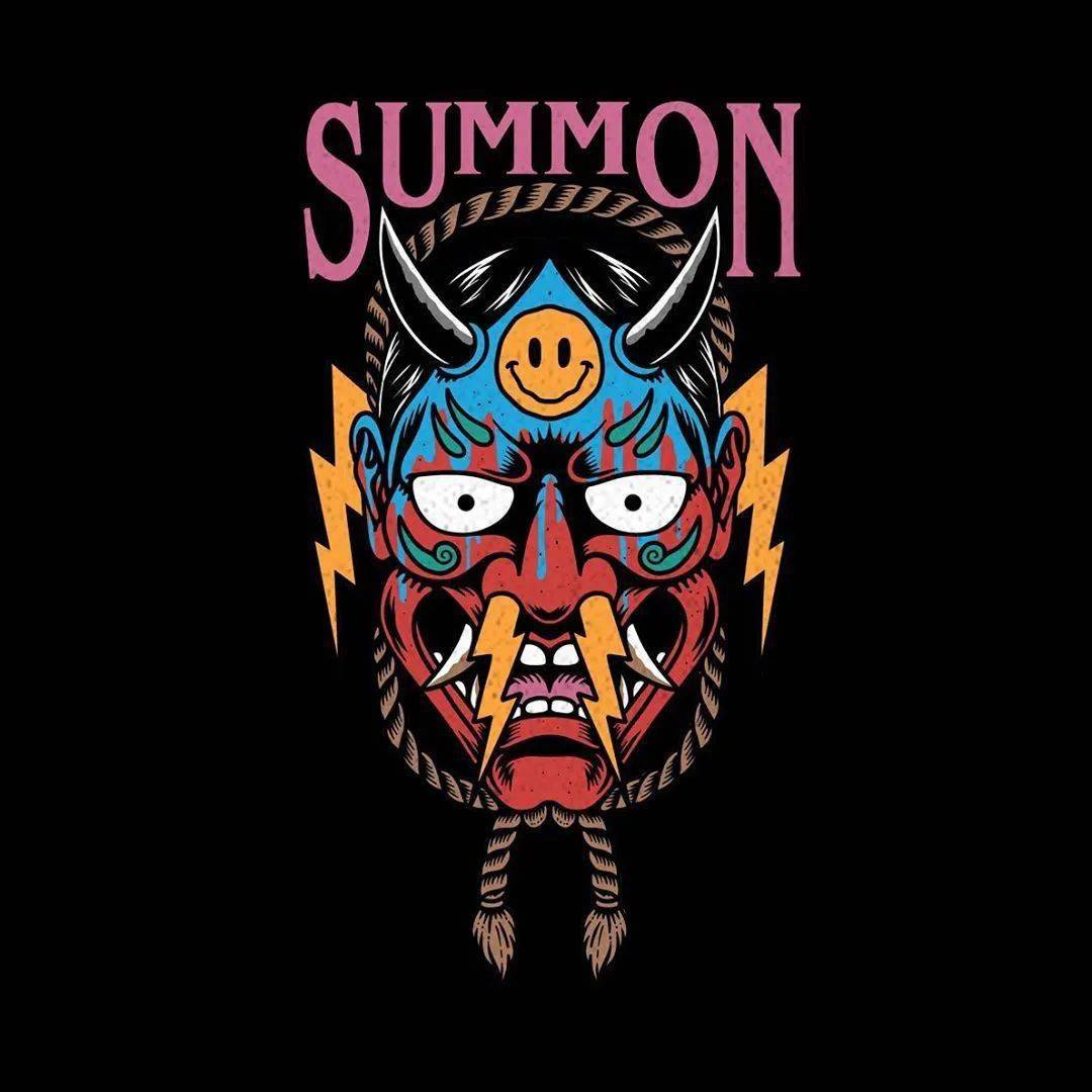 骷髅,死神,吸血鬼,东西方文化等等元素相结合,优秀成熟的字体设计和