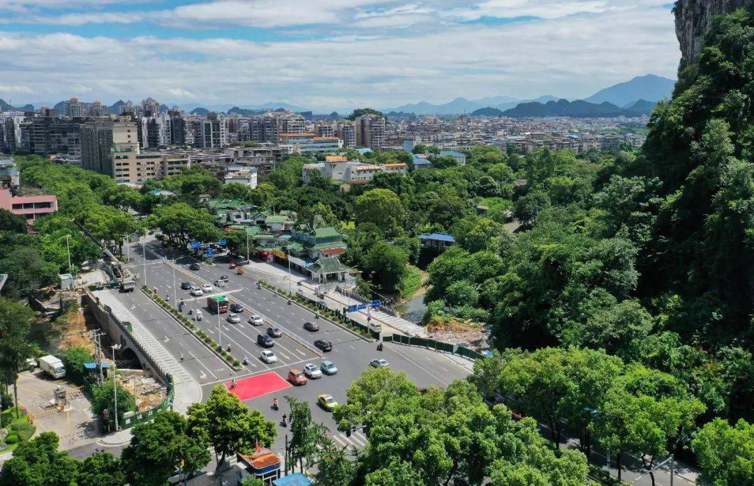 桂林一桥一路有了新进展通行通车指日可待