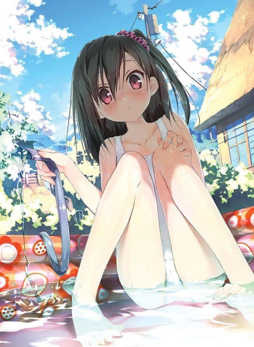 次元播报少女坐姿可可爱爱