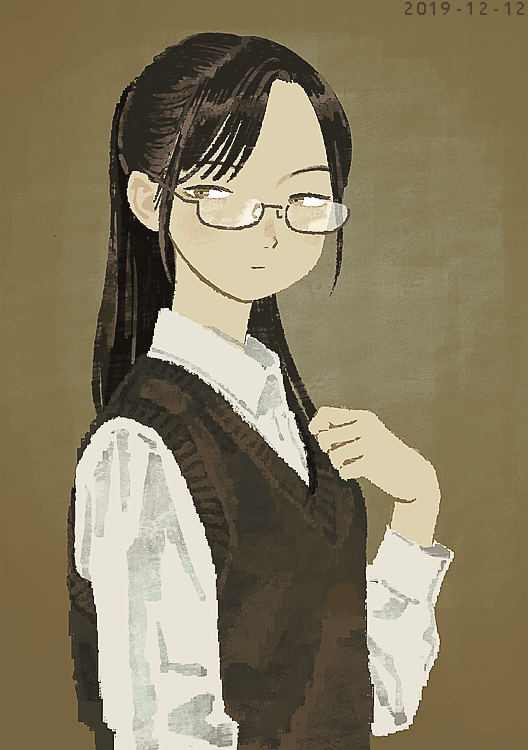 日本插画师 junkuma 一组人像插画艺术