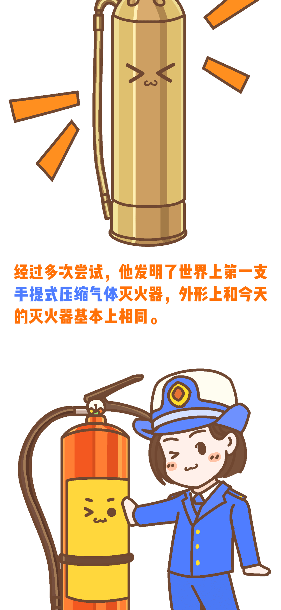 消防科普漫说灭火器的使用方法