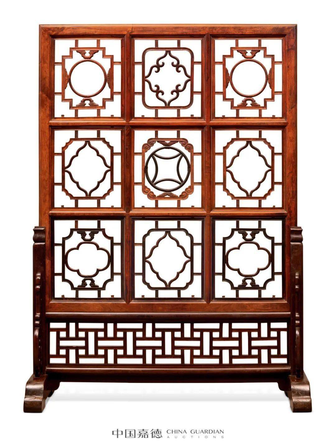 嘉德春拍积成堂屏风集锦