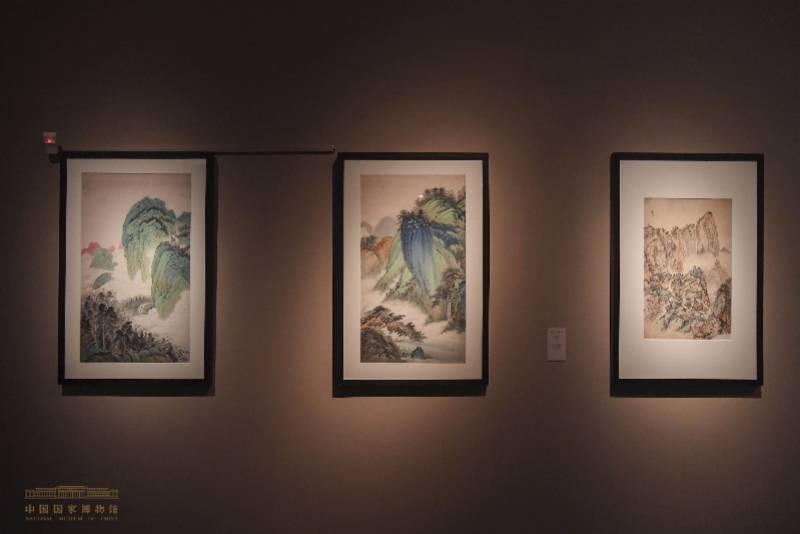 重山和暢苗重安繪畫展亮相國家博物館