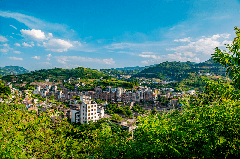 聚焦又见綦江蓝你被刷屏了吗