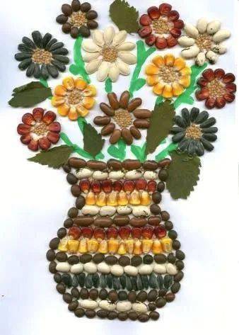 手工豆你玩几十种豆子创意多维度锻炼孩子各项感知力