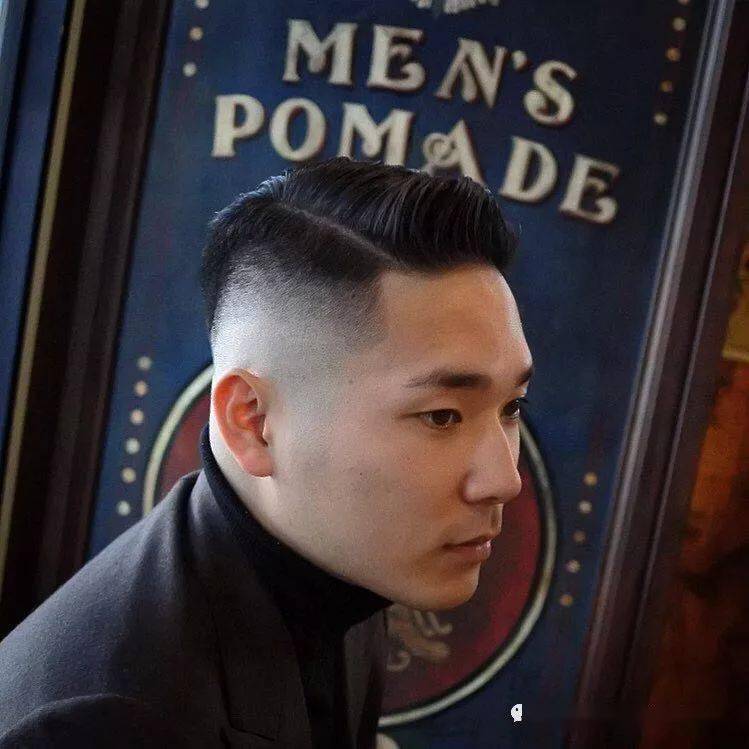 亚洲男士油头发型图片图片