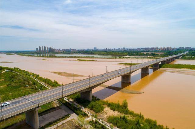 【黃河兩岸是我家】高清大圖:瞰吳忠黃河大橋