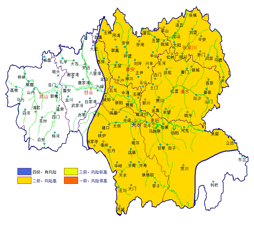 陇南紧急避险转移安置群众13729人丨天水市发布暴雨橙色预警