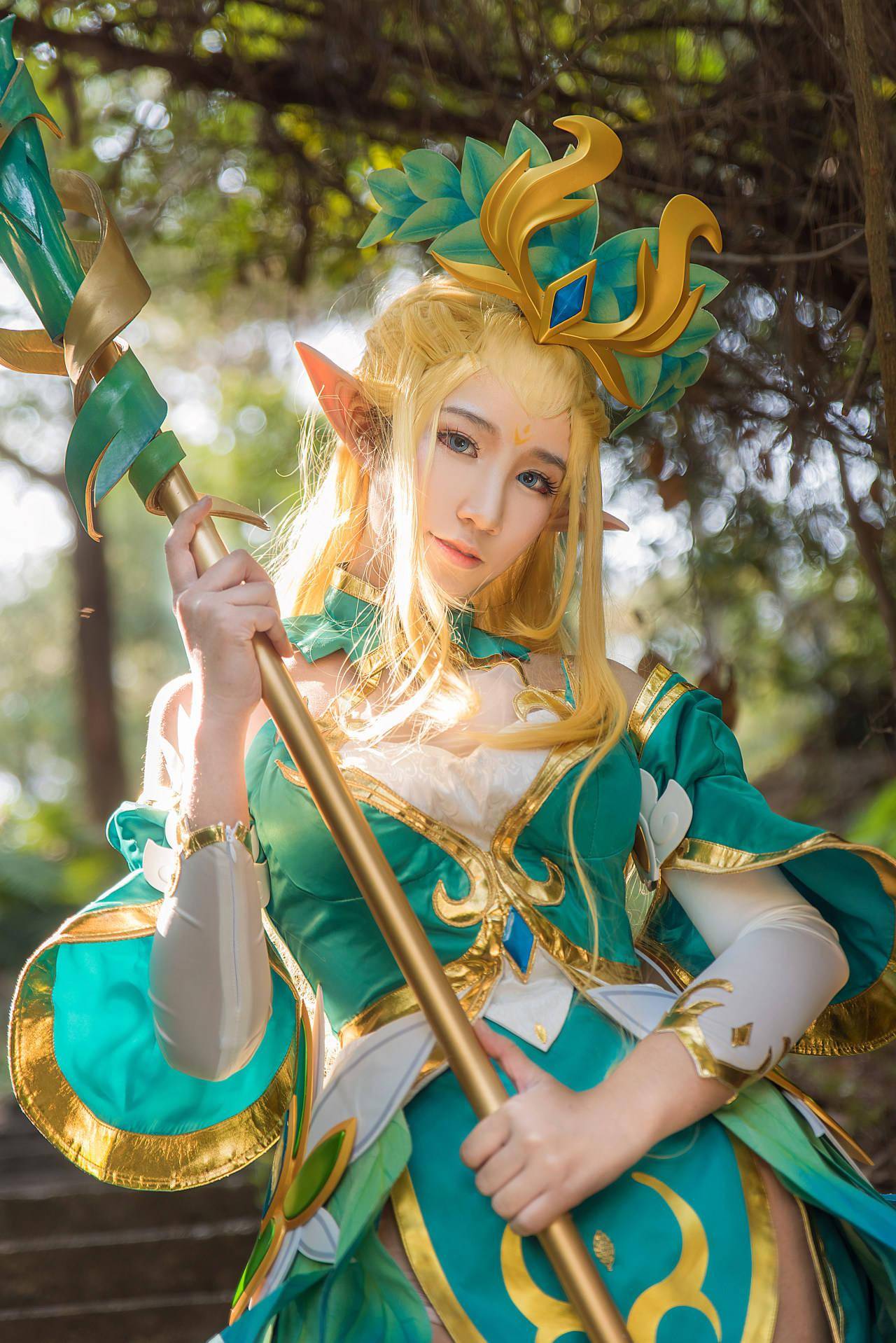 王者荣耀精灵公主cosplay