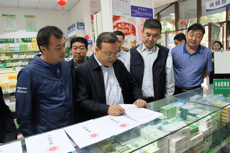 省市场监管局副局长牛子仲来延检查调研