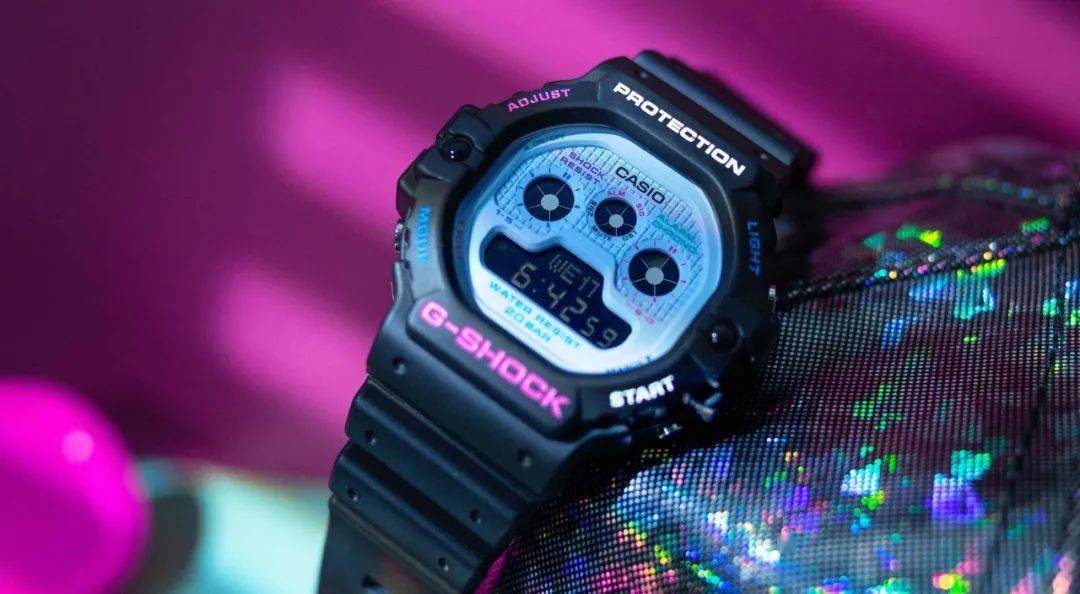 卡西欧心里有光每天都是音乐节gshock夜色霓虹系列全新释出