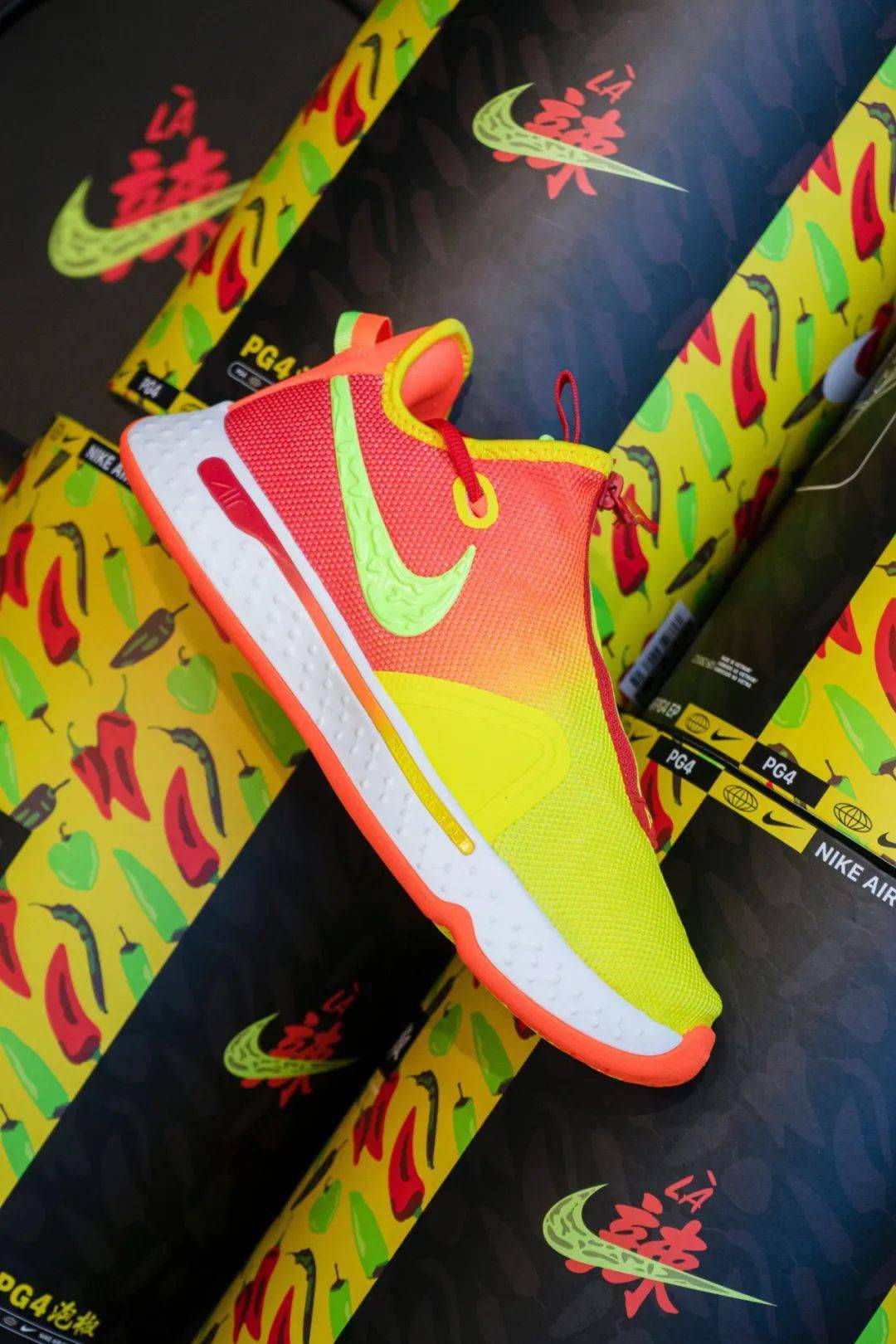 【nike pg4 "泡椒"特殊鞋盒发售细则 】