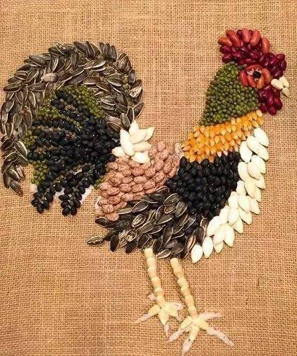 【快乐当家】手工 | "豆"你玩,几十种豆子创意多