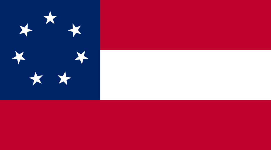 南北战争南方国旗图片