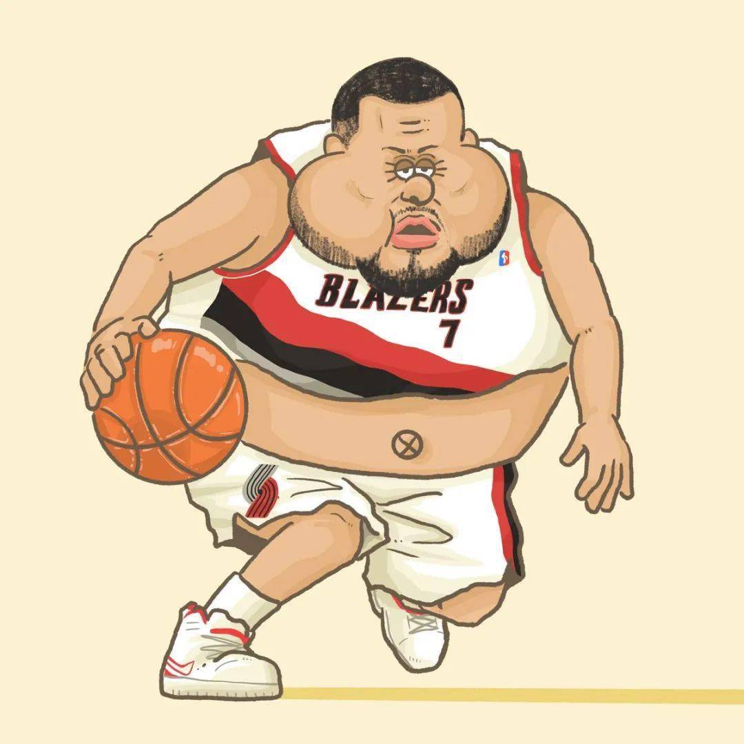 当nba球员都变成400斤的大胖子第一波