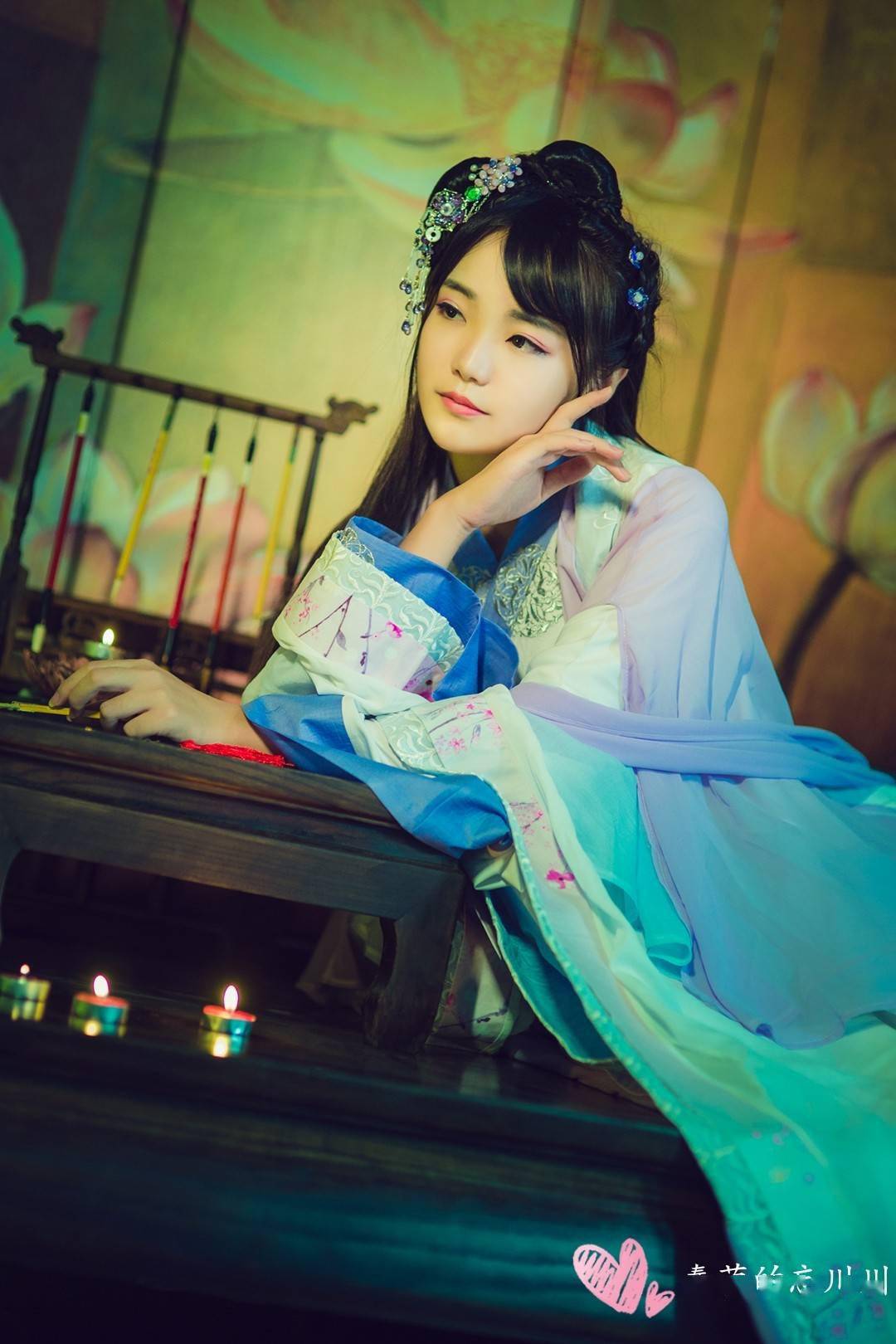 角色名:姜沉鱼 cn:忘川#古风cos正片##祸国##少女