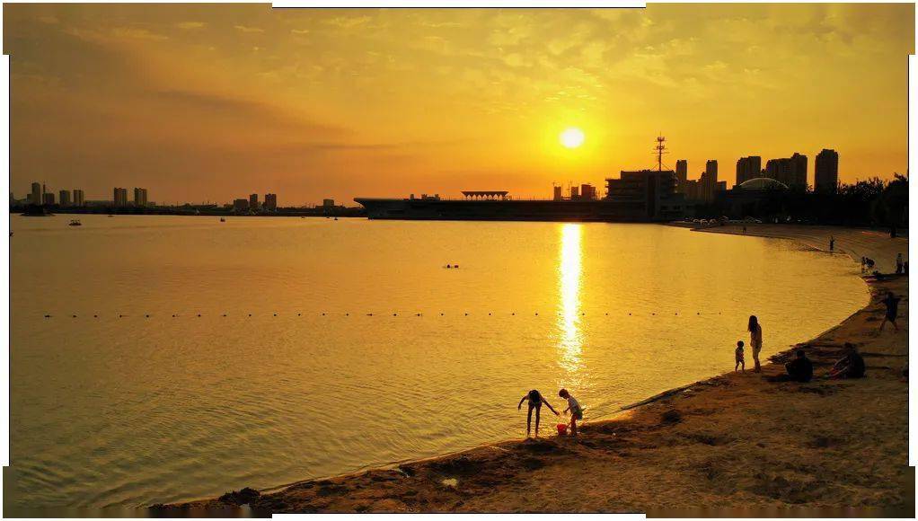 滨州中海夏日风景美如画