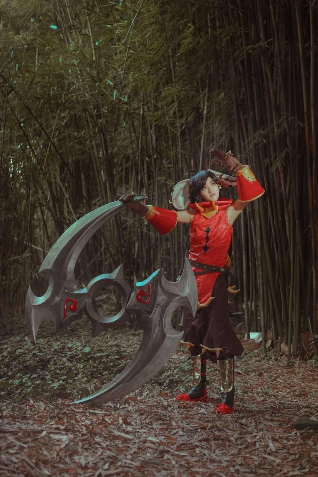 王者荣耀 李元芳cosplay_手机搜狐网