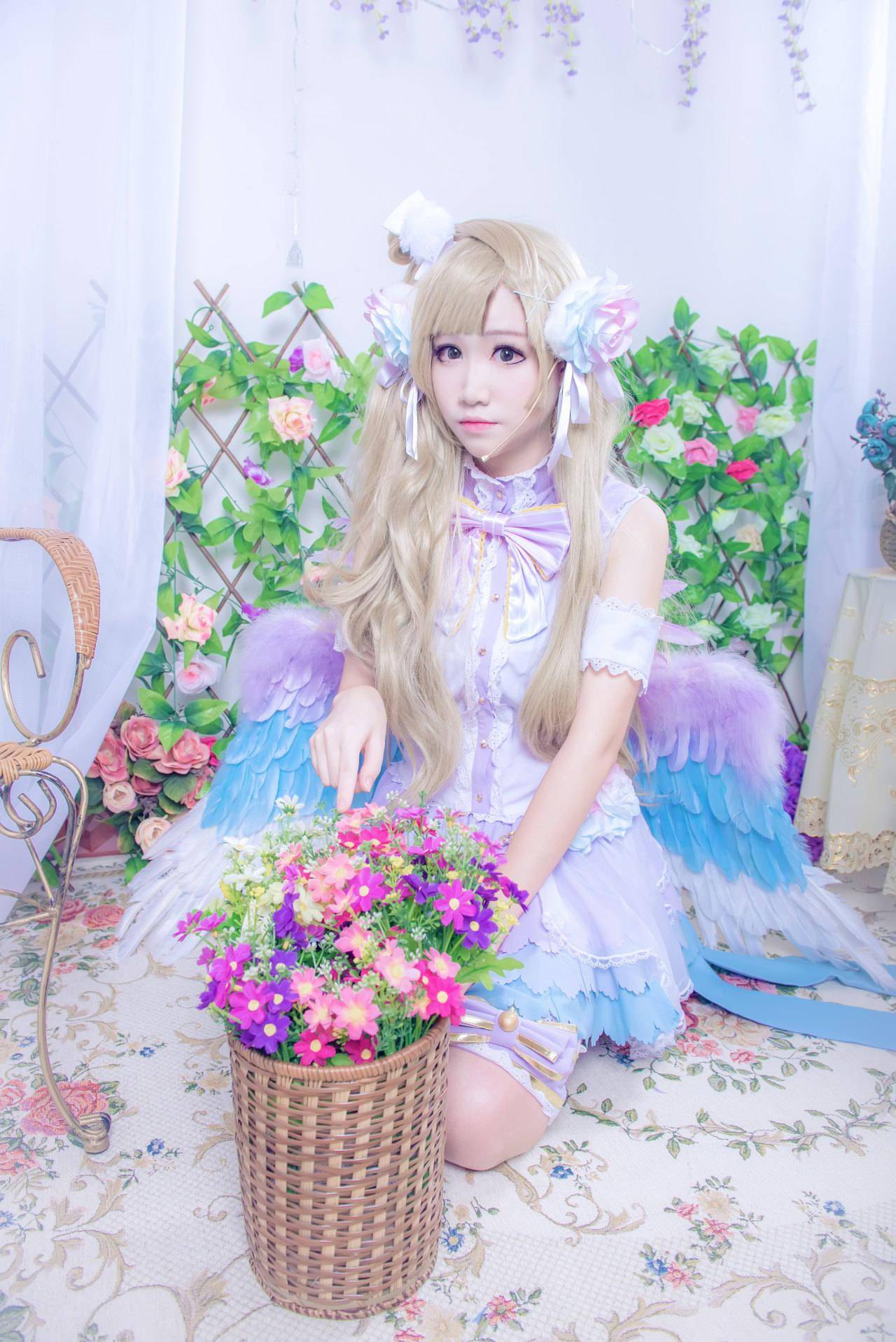 tya事务所lovelive南小鸟白色情人节cosplay