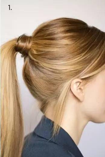 给马尾增加点变化,让你天天发型换不停!_头发