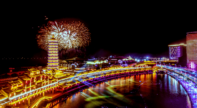 太湖龙之梦乐园暑期最后一场烟花大会本周五震撼来袭千万不要错过