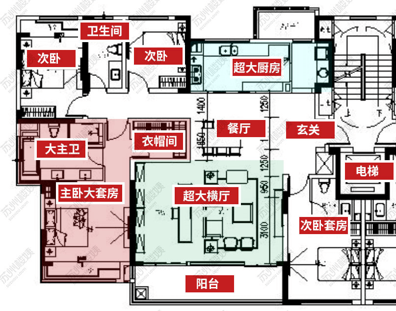 狮山村户型刚曝光!太奢侈,全是6层大平层!4房起步!仁恒,华发联合开发