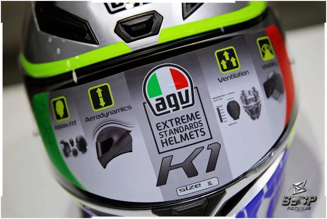 agv黄色能量罗西纪念版花色