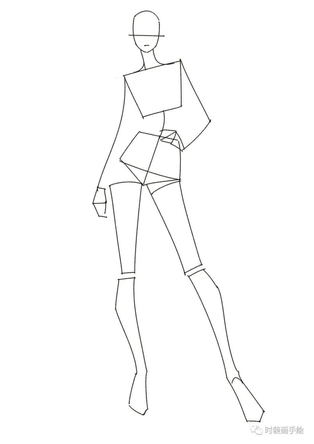 学习时装画之前必知(一)!_人体