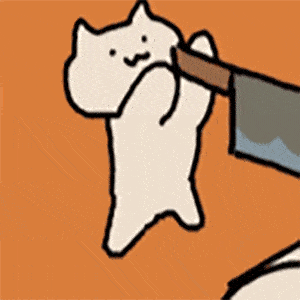 沙雕猫追火车表情包图片