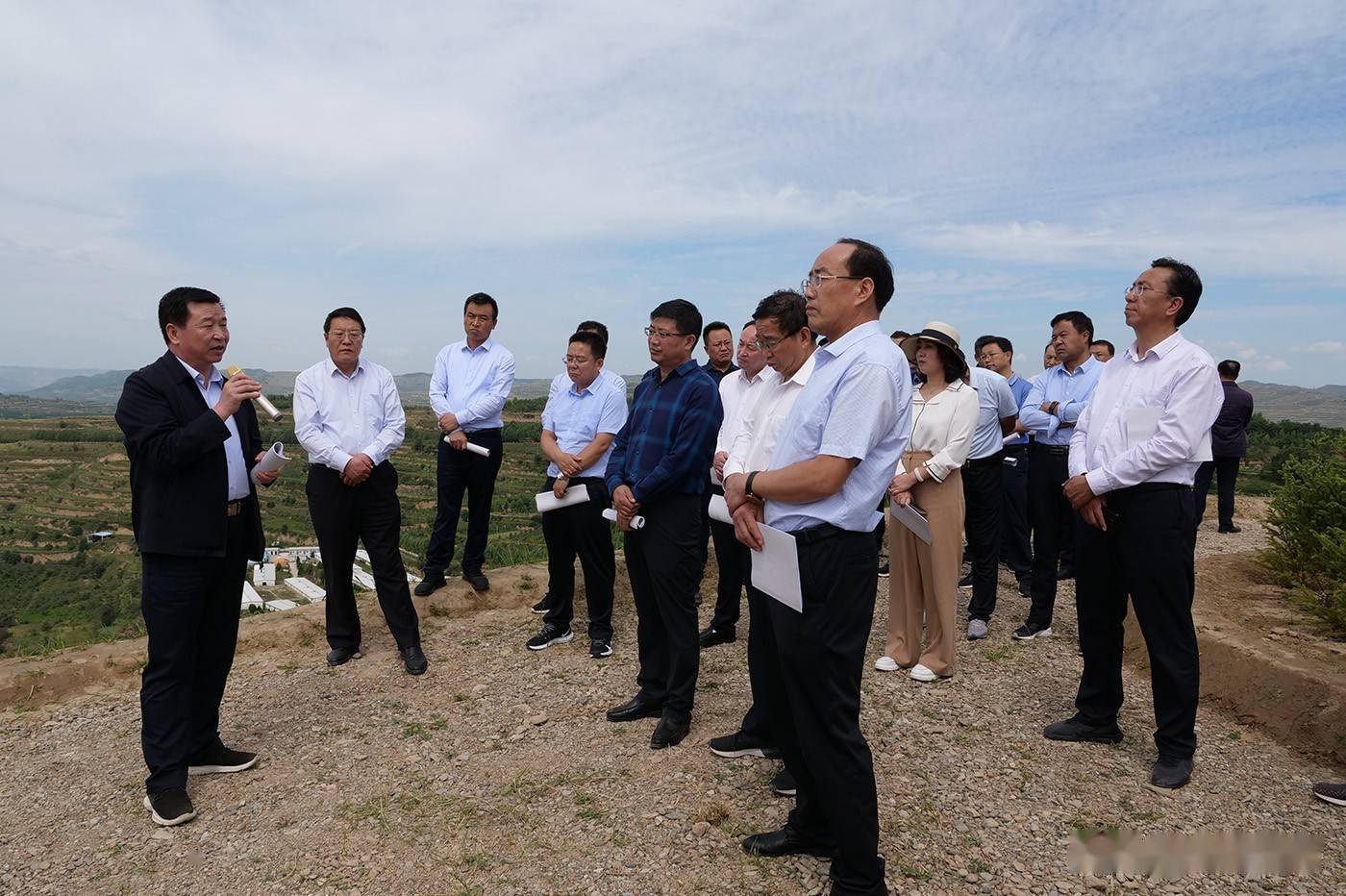 甘肃庄浪:2020年全县重点工作现场观摩考核第一组掠影