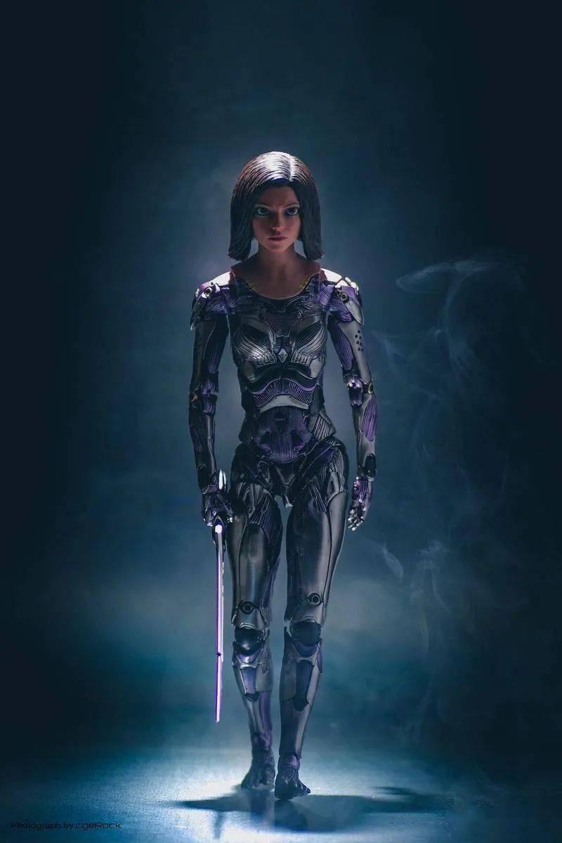 美系hottoys20年9月16阿丽塔战斗天使阿丽塔最终样品图