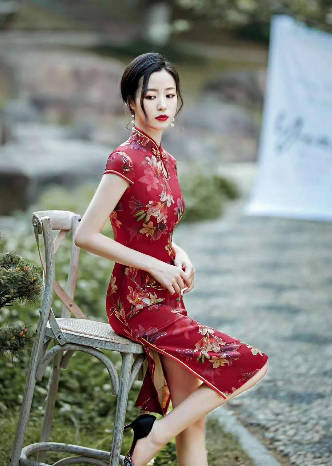 旗袍的美真的是倾国倾城可是你真的会穿旗袍吗