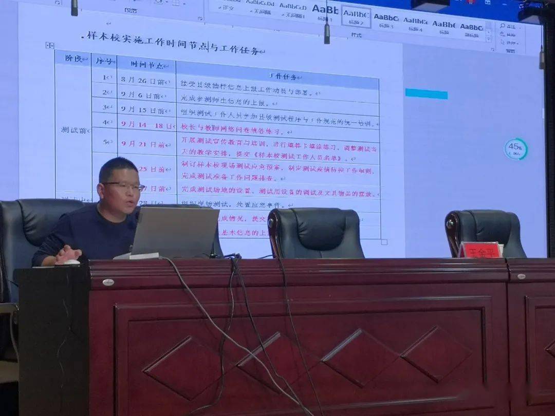 隆德县召开2020年国家义务教育质量监测部署暨培训会