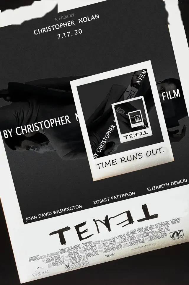 诺兰《信条》上映豆瓣开分8.4,海报满满玄机!