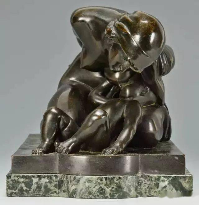 楚楚动人的眼神——丹麦雕塑家stephan abel sinding