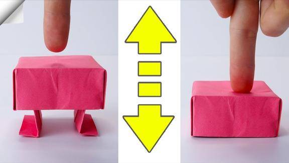 教你用纸折超级好玩的小玩具做法非常简单小朋友也能学会