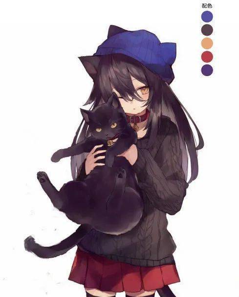 创作动漫角色没思路毛茸茸的小可爱给你灵感