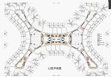 地窝堡t3航站楼平面图图片