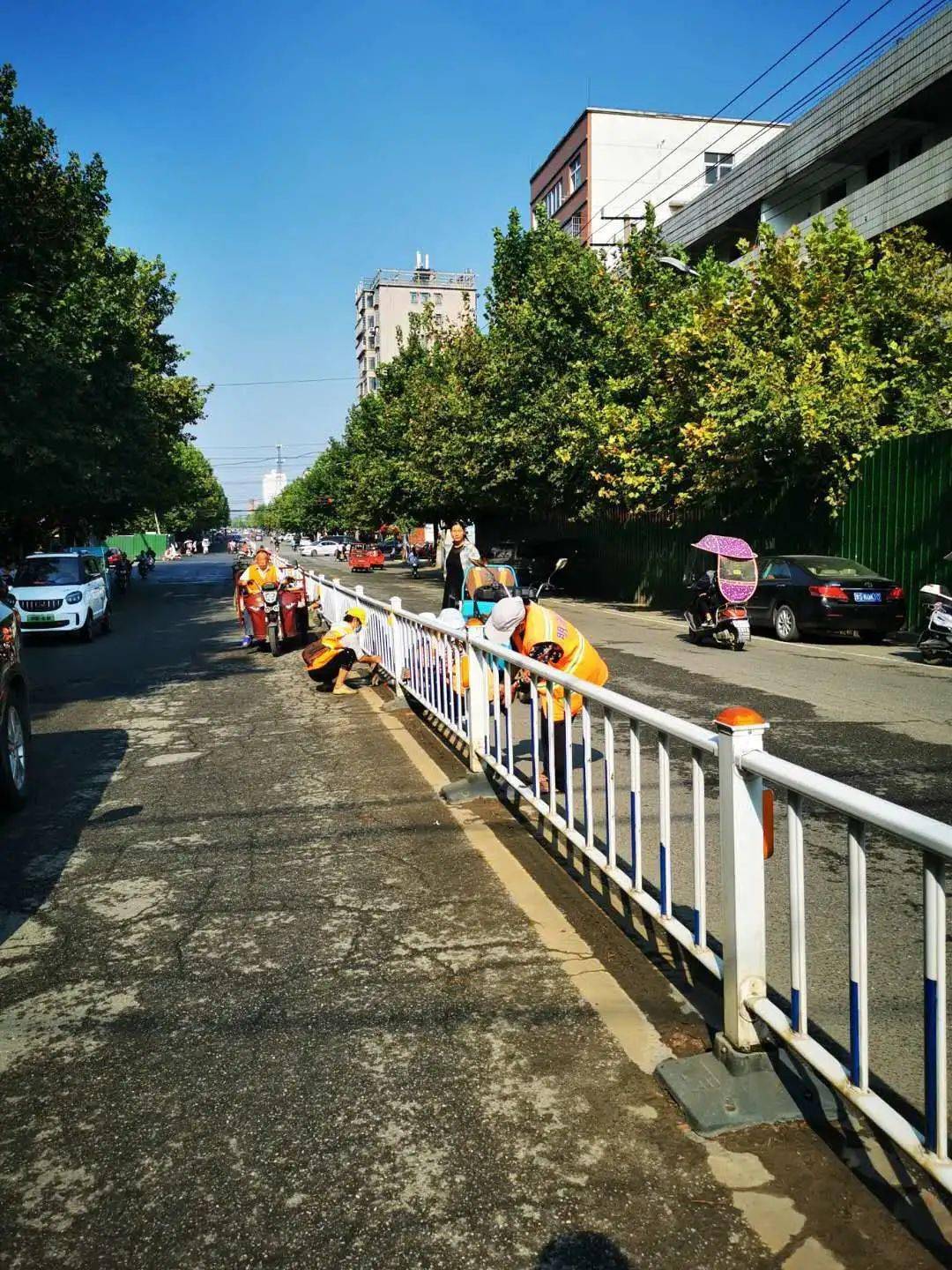 明港镇文明城市你我共建