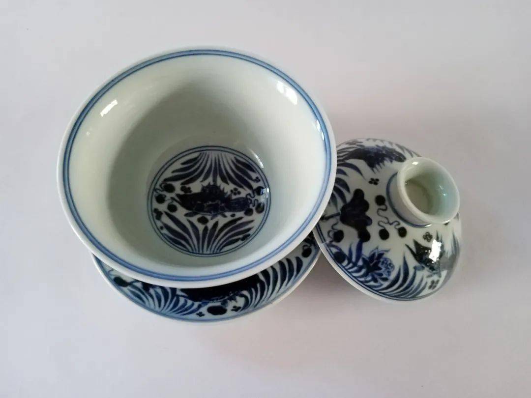 白浒窑明代玉茗堂款系列青花瓷中秋展售