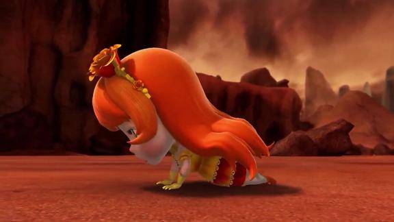 猪猪侠:魔龙王打死黑魔怪,玫瑰公主恢复原形,猪猪侠及时救场